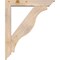 Ekena Millwork Funston Traditional Smooth Bracket w/ Offset Brace, Douglas Fir, 5 1/2"W x 30"D x 36"H BKT0604X30X36FST01SDF - alternate 2